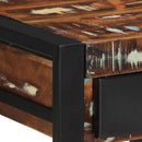 vidaXL Oldalasztal többszínű 40x40x50 cm tömörfa, újrahasznosított fa