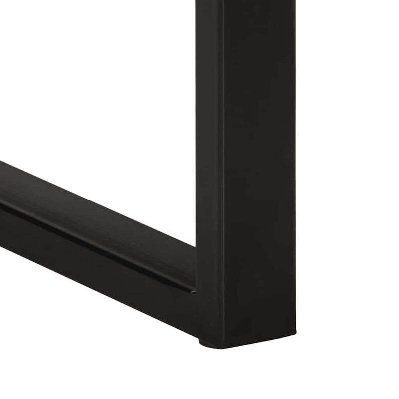 vidaXL konzolasztal többszínű 35x35x50 cm tömörfa újrahasznosított fa
