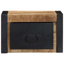 vidaXL Éjjeli szekrény 40x35x25 cm tömör durva fa mangó