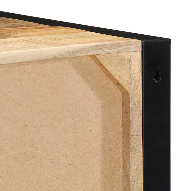 vidaXL Éjjeli szekrény 40x35x25 cm tömör durva fa mangó