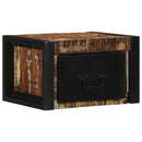 vidaXL 2 db tömör újrahasznosított fa éjjeliszekrények 40x35x25 cm