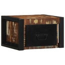 vidaXL 2 db tömör újrahasznosított fa éjjeliszekrények 40x35x25 cm