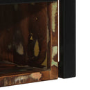 vidaXL többszínű tömör újrahasznosított fa éjjeliszekrény 40x35x40 cm