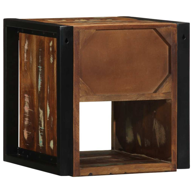 vidaXL 2 db tömör újrahasznosított fa éjjeliszekrények 40x35x40 cm