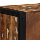 vidaXL többszínű tömör újrahasznosított fa éjjeliszekrény 40x35x40 cm