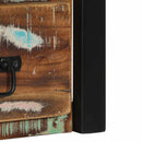 vidaXL többszínű tömör újrahasznosított fa éjjeliszekrény 40x35x40 cm