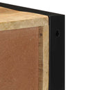 vidaXL 2 db tömör nyers mangófa éjjeliszekrények 40x35x40 cm