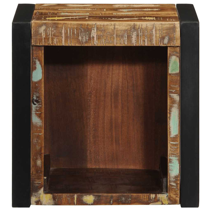 vidaXL 2 db tömör újrahasznosított fa éjjeliszekrények 40x35x40 cm