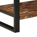 vidaXL tömör újrahasznosított fa ruhatartó állvány 80x40x190 cm