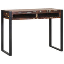 vidaXL Öltöztetőasztal polcokkal Sokszínű Tömör újrahasznosított fa