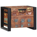 vidaXL Tárolódobozok Barna 40 x 30 x 30 cm Tömör újrahasznosított fa