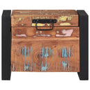 vidaXL Tárolódobozok Barna 40 x 30 x 30 cm Tömör újrahasznosított fa