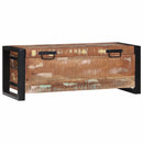 vidaXL Tárolódobozok Barna 80 x 30 x 30 cm Tömör újrahasznosított fa