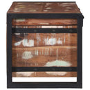 vidaXL Tárolódobozok Barna 80 x 30 x 30 cm Tömör újrahasznosított fa