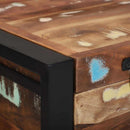 vidaXL Tároló Doboz Sokszínű 80 x 35 x 45 cm Tömör újrahasznosított fa