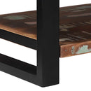 vidaXL Tároló Doboz Sokszínű 80 x 35 x 45 cm Tömör újrahasznosított fa