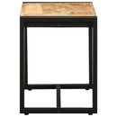 vidaXL tömör nyers mangófa pad 110 x 35 x 51 cm