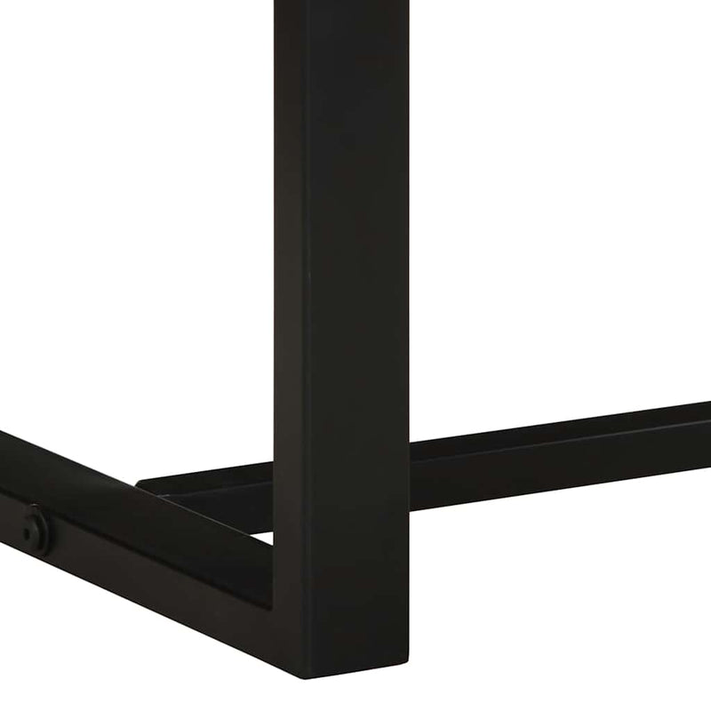 vidaXL tömör nyers mangófa pad 80 x 35 x 45 cm