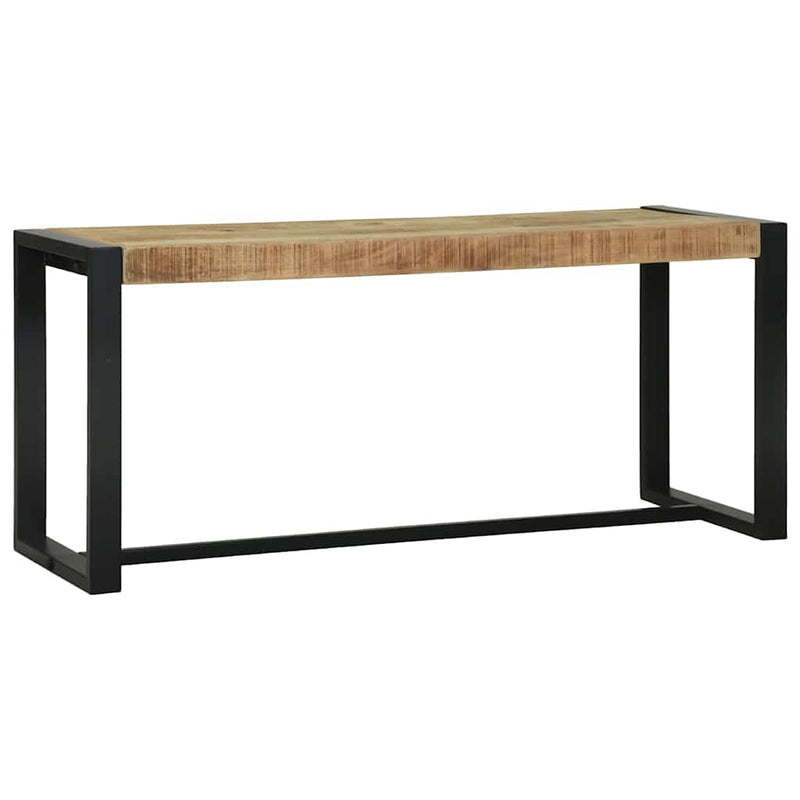 vidaXL Pad Barna 100 x 35 x 45 cm Tömör mangófa