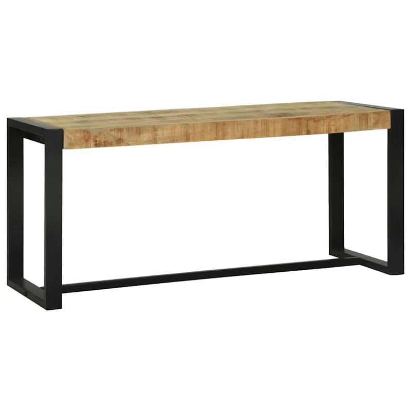 vidaXL Pad Barna 100 x 35 x 45 cm Tömör mangófa