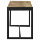 vidaXL Pad Barna 100 x 35 x 45 cm Tömör mangófa