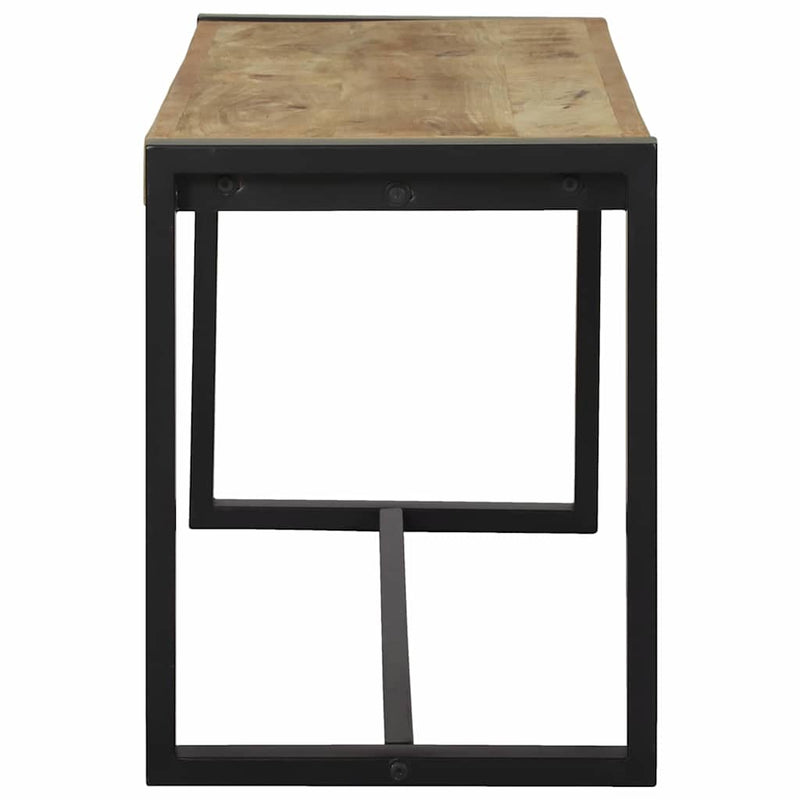 vidaXL Pad Barna 100 x 35 x 45 cm Tömör mangófa