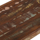 vidaXL Pad Sokszínű 100 x 35 x 45 cm Tömör újrahasznosított fa