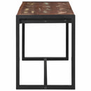 vidaXL Pad Sokszínű 100 x 35 x 45 cm Tömör újrahasznosított fa