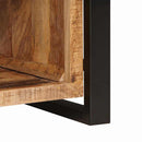 vidaXL Tárolópad fiókkal Barna 80 x 35 x 40 cm Tömör mangófa