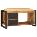 vidaXL Tárolópad fiókkal Barna 80 x 35 x 40 cm Tömör mangófa