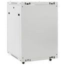 vidaXL szürke 15U hálózati szekrény 19" IP20 60 x 45 x 86 cm