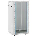 vidaXL szürke 22U hálózati szekrény 19" IP20 60 x 60 x 120 cm