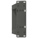 vidaXL 2 db antracitszürke, U alakú acél dohányzóasztal láb 30x(30-31) cm