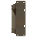 vidaXL 2 db U alakú natúr acél dohányzóasztal láb 30x(30-31) cm