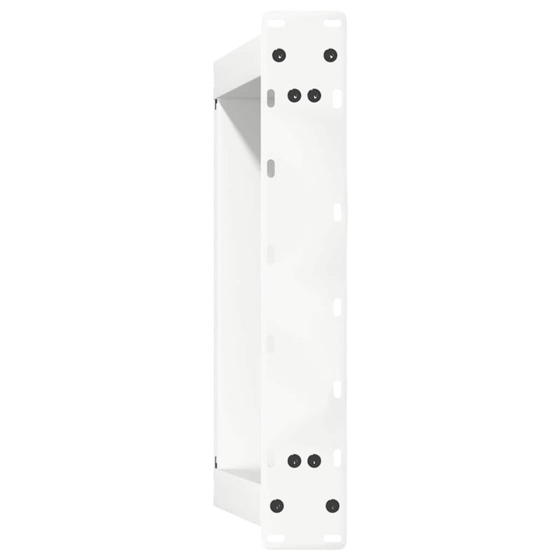 vidaXL 2 db U alakú fehér dohányzóasztal láb 50 x (30-31) cm acél
