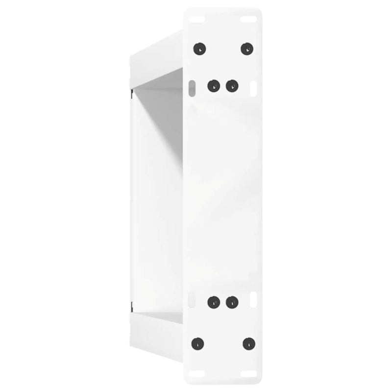 vidaXL 2 db U alakú dohányzóasztal láb fehér 28 x (42-43) cm acél dohányzóasztal láb