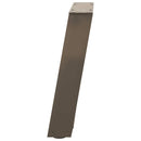 vidaXL 2 db U alakú natúr acél dohányzóasztal láb 28 x (42-43) cm