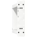 vidaXL 2 db U alakú fehér dohányzóasztal láb 38x(42-43) cm acél