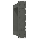 vidaXL 2 db antracitszürke U-alakú acél dohányzóasztal láb 38x(42-43) cm