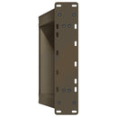 vidaXL 2 db U alakú natúr acél dohányzóasztal láb 38x(42-43) cm