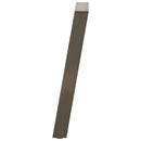 vidaXL 2 db U alakú natúr acél konzolasztal láb 28 x (72-73) cm