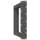 vidaXL 2 db antracitszürke U-alakú acél konzolasztal láb 38x(72-73) cm