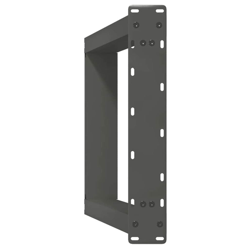 vidaXL 2 db antracitszürke U-alakú acél konzolasztal láb 38x(72-73) cm