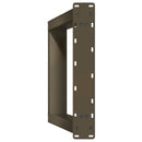 vidaXL 2 db U alakú étkezőasztal láb natúr acélból 60 x (72-73) cm