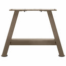 vidaXL 2 db A-alakú acél dohányzóasztal láb 30x(30-31) cm