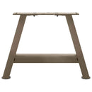 vidaXL 2 db A-alakú dohányzóasztal láb 40x(30-31) cm acél dohányzóasztal láb