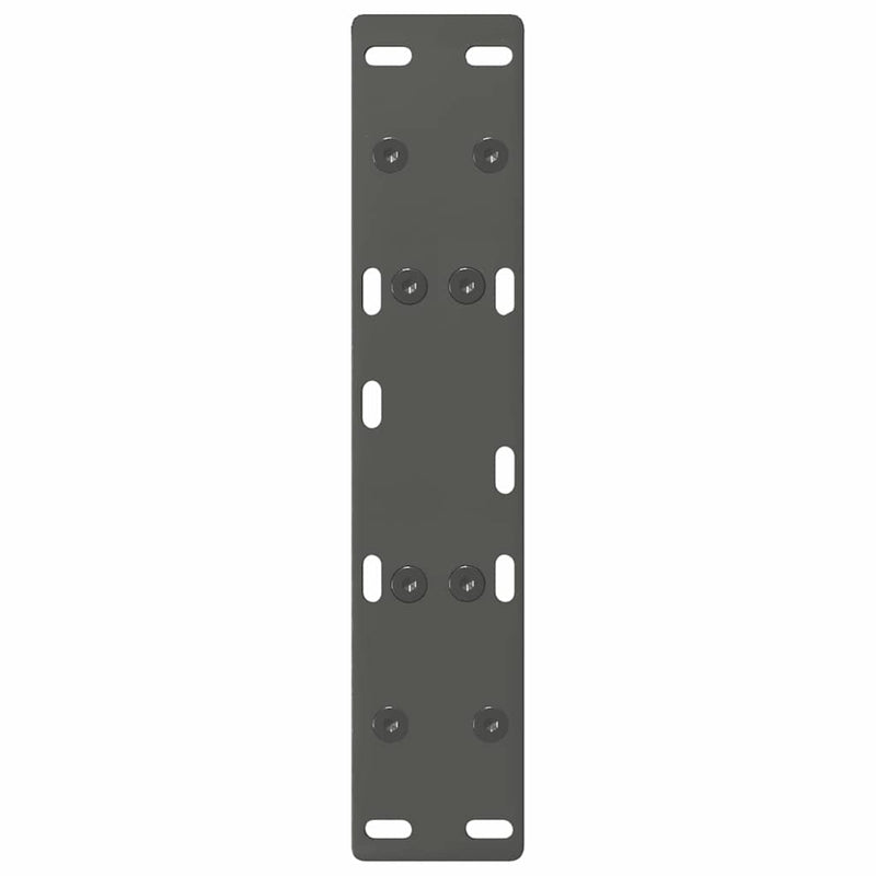 vidaXL 2 db antracitszürke A-alakú acél dohányzóasztal láb 50x(30-31) cm