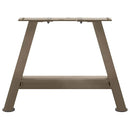 vidaXL 2 db A-alakú dohányzóasztal láb 50x(30-31) cm acél dohányzóasztal láb