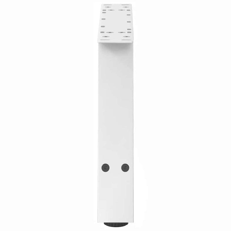 vidaXL 2 db A-alakú fehér dohányzóasztal láb 60 x (30-31) cm acél