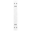 vidaXL 2 db A-alakú fehér dohányzóasztal láb 60 x (30-31) cm acél